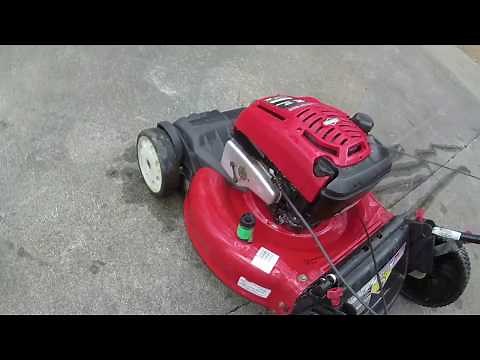 Troy Bilt TB230 self propel cable adjust and freshening up