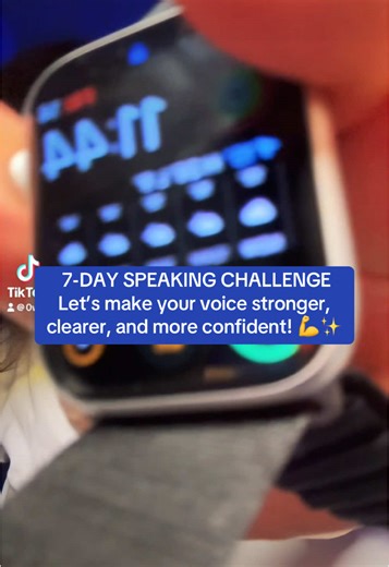 📅 Join the 🗣️ speech challenge on Monday, 17th! 👉 Follow all the tips, do the exercises & share your progress in the comments 🎬 Tag me in your videos – I’m watching! ❓ Don’t hesitate to ask for advice – I’m here to help you improve your voice, gestures, and camera confidence! #PublicSpeaking #Confidence #VoiceTraining #TikTokChallenge #SpeakingSkills #ContentCreator #Charisma