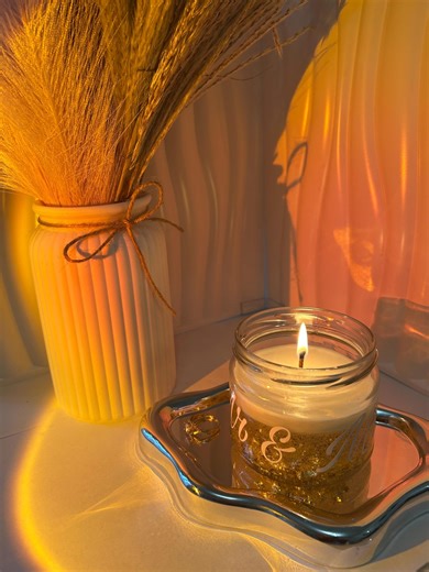 Stunning Mr and Mrs Candle - the Perfect Gift for Newly Weds and Married Couples! Decorated With Stunning Gold Elements! - Etsy