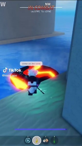 Drowning a Magu in GPO | Blox Fruits Tips