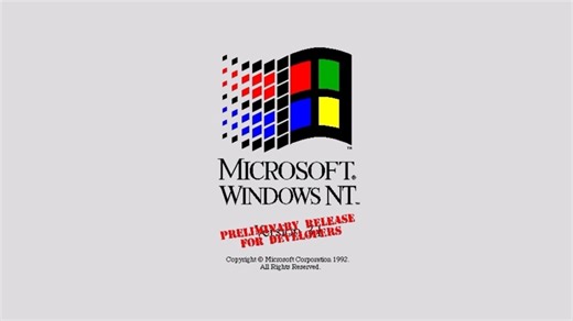 Window测试版系统第293期：安装并体验Windows NT 3.1 297