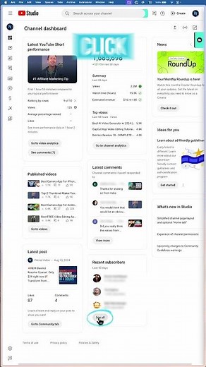 How To See Your Subscribers On YouTube