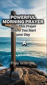 POWERFUL 2 Minute Morning Prayer To Start Your Day With God | Daily Blessings & Protection 🙏