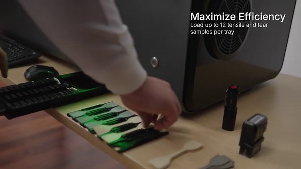 Revolutionary Automated Tensile Testing for Elastomers / Rubber