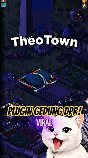 PLUGIN GEDUNG DPR DI THEOTOWN #shorts