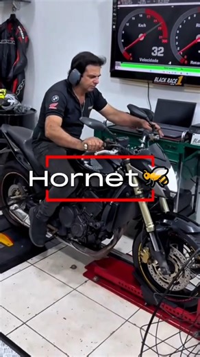 ​Honda Hornet 600 Dyno Run: Pure Sound & Max Power! 🚀