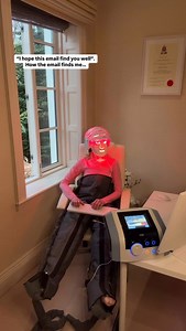 38K views · 13 reactions | Too much?  I’ve been trying this Intermittent Pneumatic Pressure/Massage device on my legs. The device is called Lymphatism. I saw them on @drniamhkatemcverry of @beaconfaceanddermatology and was drying the try them. They massage the lower limbs and abdomen. I’m still reading on the health benefits but my main feedback on them so far is that they’re very relaxing! #redlight hair #skin #derm #dermatology #recoveryboots | Dr. Doireann O'Leary | Facebook