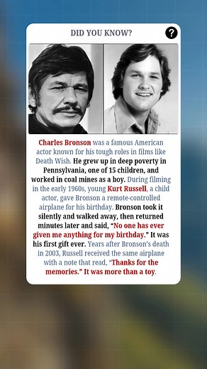 1.2M views · 13K reactions | Charles Bronson, one of Hollywood’s most...