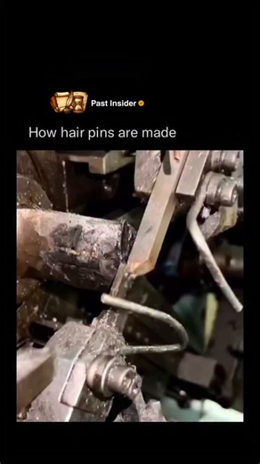 Past Insider | History on Instagram: "Hair clips are made by shaping metal or plastic into the clip form using molds or machines. A spring or hinge is added so the clip can open and close. Then, the clips are polished and often decorated with paint, glitter, or rhinestones before being packaged and sent to stores. Follow @pastinsider for more 💇‍♀️✨"