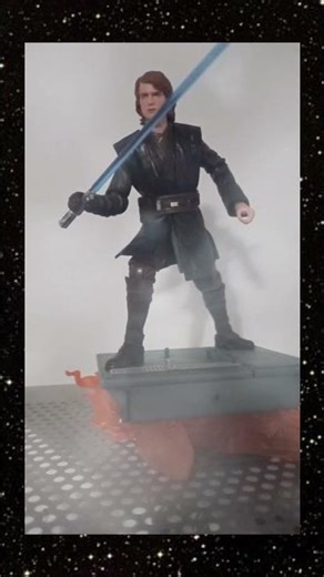 Star Wars Black series Custom Anakin Skywalker finale dual display. #starwars #blackseries