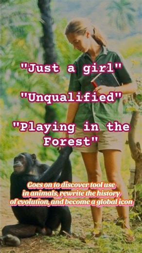 How Jane Goodall Proved the Critics Wrong 🌿 Absolute Icon