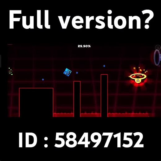 Full version? gameplay geometry dash 😄 . . #usa🇺🇸 #unitedstates #geometrydashmemes #geometrydash #geometrydashlevel