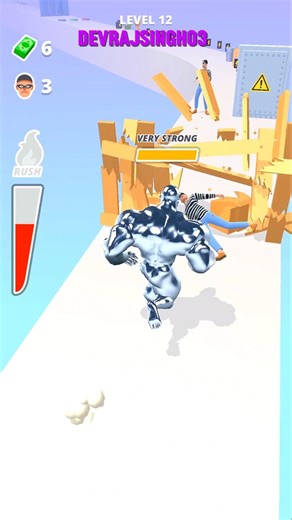 Muscle Rush Level-12 Android Gameplay 💪 🎮#musclerush3d #gaming #androidgames