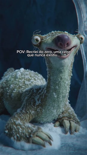 Rick Miura on Instagram: "Recriei do meu jeito uma cena da Era do Gelo. Um filme da nossa infância. Só com referências de baixa resolução da internet. E entreguei em 4K. Recriar uma cena com IA não é só digitar um prompt. Muita gente acha que é só escrever uma frase e a mágica acontece. A real? Isso gera resultado amador. Pra chegar num resultado de verdade, você precisa entender e pedir por enquadramento, composição, luz, textura, tipo de lente. Precisa ter boas referências de estilo 3D em imag