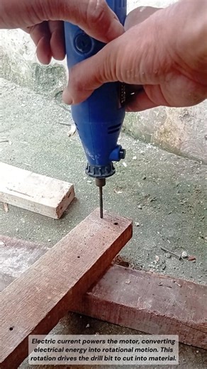 Mini Drill Precision on Wood #DIYProjects #WoodworkingTools #MiniDrill