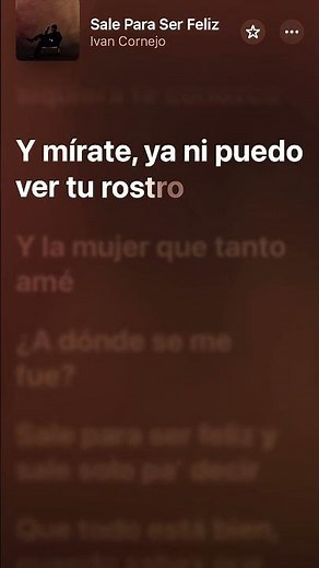 Sale para ser feliz - Iván Cornejo
