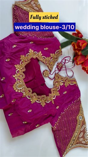 wowww😍.. no time to stich👍 check this collection||superb excellent aari work blouse from @flipkart