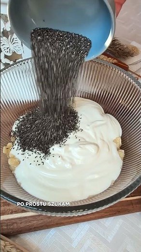 Szybkie śniadanie z nasionami chia
