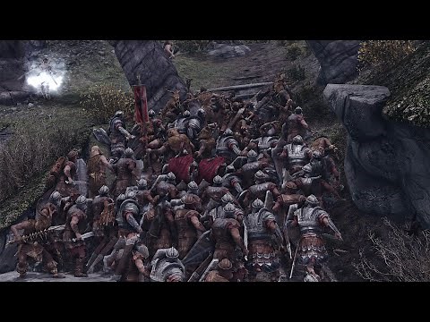 Battle for Lost Valley Redoubt | Skyrim at War & Organic Factions