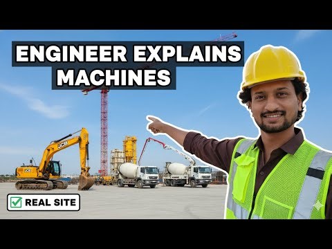 How Many Machines Are Used in a PMC Project? | Construction Equipment Explained | Build with Sainath