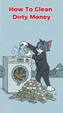 How to clean dirty money 💸🤯 #moneytips #cashflow #dirtymoney #viral