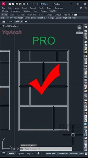 ✅ XXD Command in AutoCAD | Offset Complete Drawing in 1 Click | YQArch Express Tool