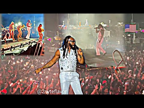 Flavour made history at AFRO plus festival in Washington DC 
