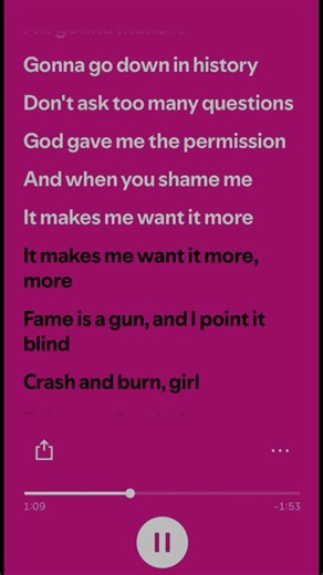 Fame is a gun- Addison ray #lyrics #music #fameisagun #fyp