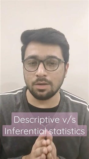 Different types of statistics | Descriptive v/s inferential statistics #datascience #machinelearning