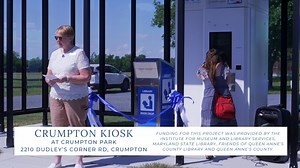 1.4K views | The QAC Library has opened up a Library Kiosk at the Crumpton Park, along with a book dropoff location. For information on this location, visit qaclibrary.org Thank You! | Queen Anne's County Television - QACTV | Facebook