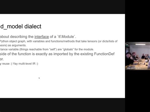TensorFlow Saved Model Dialect