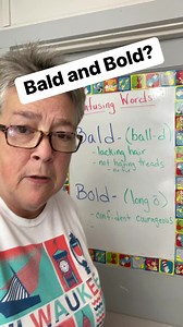 31K views · 4K reactions | BAld or Bold #pronunciation#bald#bold #learnenglish#easyenglish #letslearnenglish | English Makes No Sense | Facebook