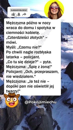 🌙 Znajoma twarz w cieniu #dowcipy #śmieszne #humor #komedia #śmiech #polska #śmiesznefilmy #kawały