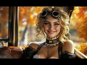 Steampunk 2150| A steampunk Futuristic Journey | Through Clockwork Hearts & Airship | ai short video