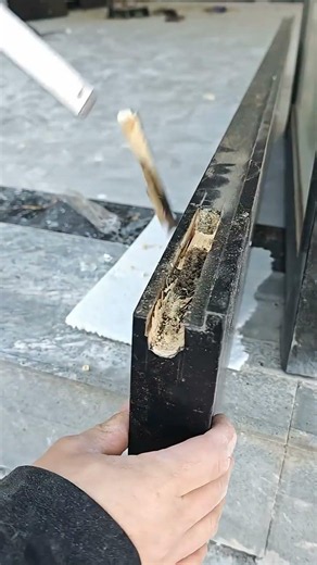 Are there others who used the same method to drill the strike hole Raise your hand!