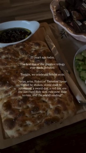 3 comments | Today, 25 years ago, the greatest trilogy, adapted from the greatest novels, written by the greatest literary master there ever was, debuted. We are celebrating hobbit style, as if there were any other way to spend a Friday night  | Crumb and Butter Bakery | Facebook