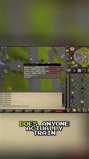 77,000 Lobsters Cooked: My RuneScape 99 Cooking Grind! #shorts