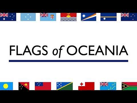 Flags of Oceania | Transition of flags