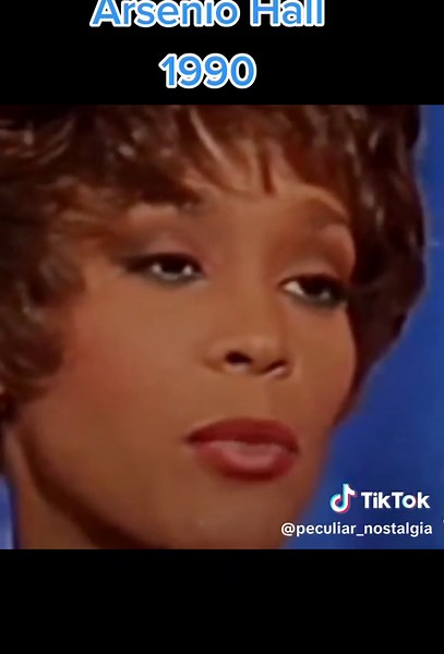 Whitney Houston's Early Singing Journey on Arsenio Hall