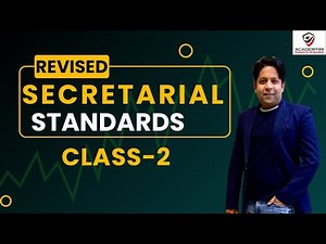 REVISED SECRETARIAL STANDARDS | CLASS-2 | CS EXECUTIVE | CS PROFESSIONAL | COMPANY LAW MARATHON