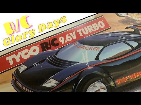Glory Days of Tyco 9.6V Battery Pack RC Cars