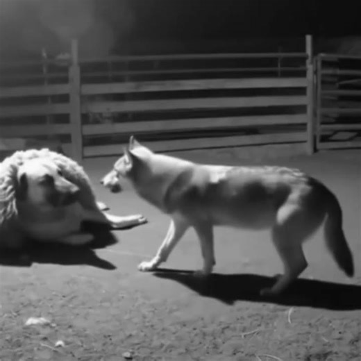 Shepherd dog vs Predators🥶