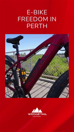 🚴‍♀️ E-Bike Freedom in Perth Discover affordable e-bikes in Perth starting at just $5/day. Enjoy flexible rental plans, easy pickup or delivery options, and zero lock-in contracts. Ride your way with freedom and convenience! ⚡🚲 #EBikeFreedom #AffordableRides #PerthCycling #FlexibleRentals #EasyPickup #DeliveryAvailable #NoContracts #EcoFriendlyTravel #RidePerth #WedgetailBikes #ElectricBike #SustainableTransport #BikeLife #DailyCommute #ExplorePerth