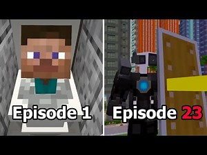 Skibidi Toilet in Minecraft: Episodes 1-23 Compilation