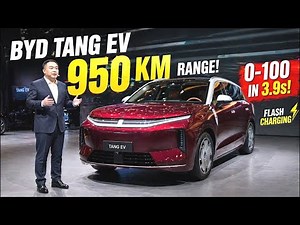 BYD Great Tang EV Stuns With 950 km Range and 3.9s Speed