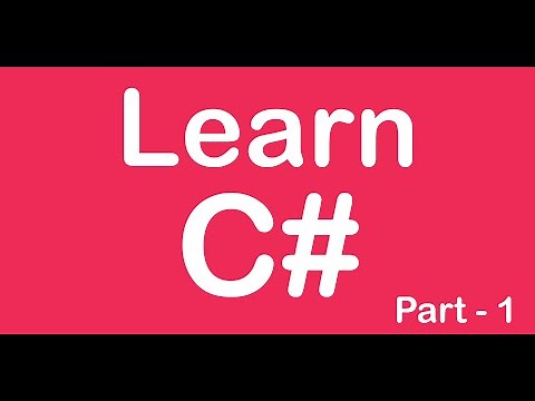 C# Tutorial For Beginners | Learn In Tamil From Basic to Advanced | Part 1