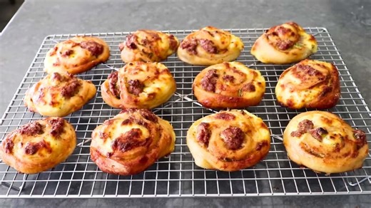 Easy Cheese and Sausage Rolls Recipe