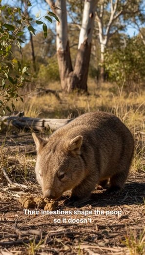 Wombats: The Only Animal That Poops Cubes! 💩