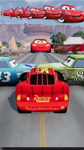 🔥 McQUEEN TURNS INTO A GIANT! 🤯 CAN HE GET PAST ALL HIS OPPONENTS?! 😱💥