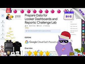 Prepare Data for Looker Dashboards and Reports: Challenge Lab #2025 | #GSP346 |#qwiklabs |#Solution